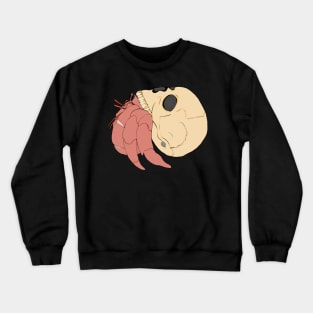 Goth Hermit Crab-color Crewneck Sweatshirt